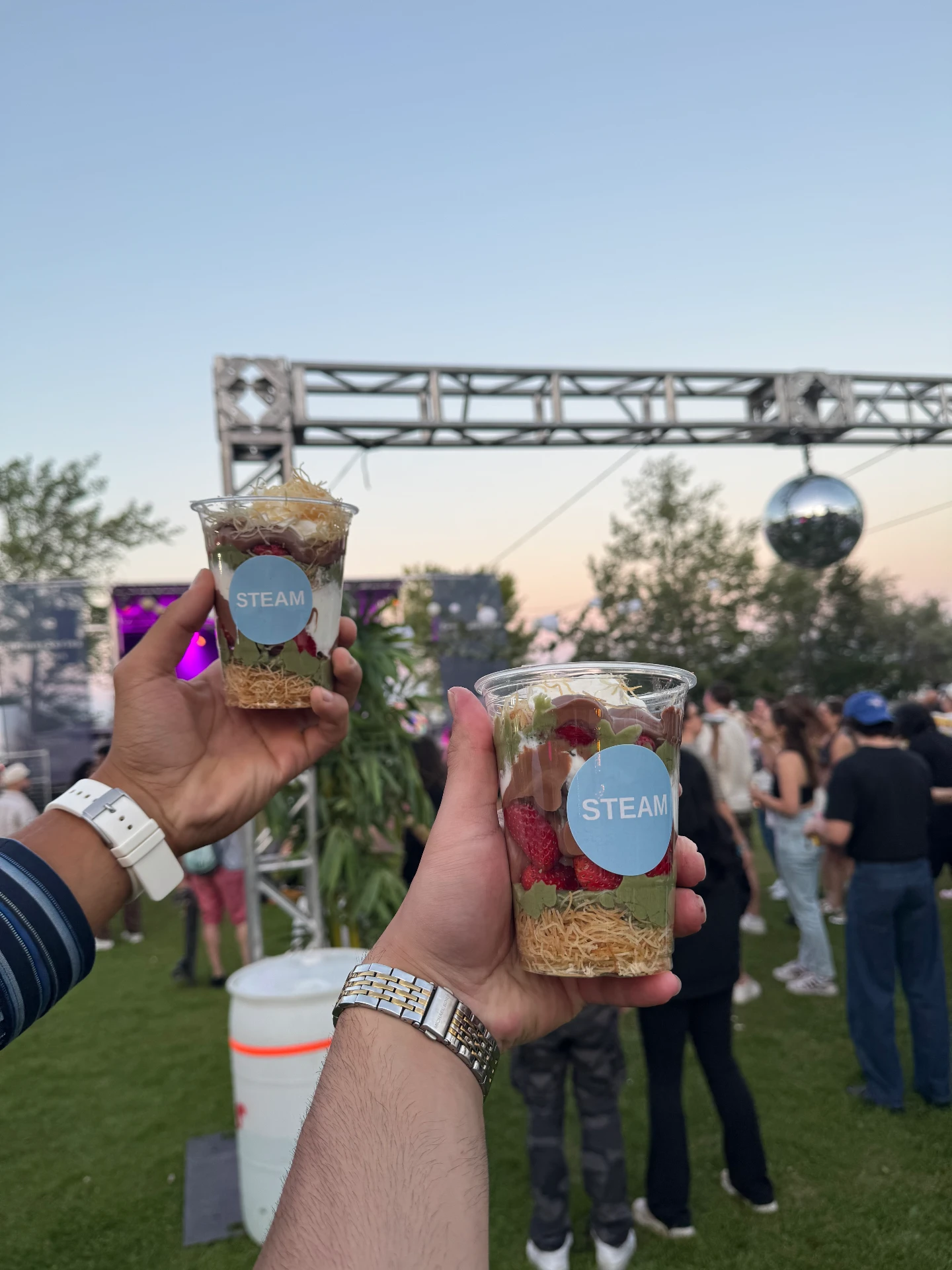 STEAM refreshments held up at a Toronto event